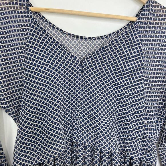 Camilla & Marc Kingston Mosaic Print Blue Dress Size 2 - Picture 10 of 15